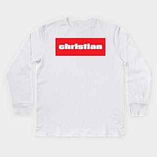 Christian Kids Long Sleeve T-Shirt